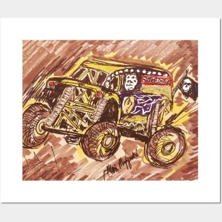 Grave Digger (monster truck) Posters and Art